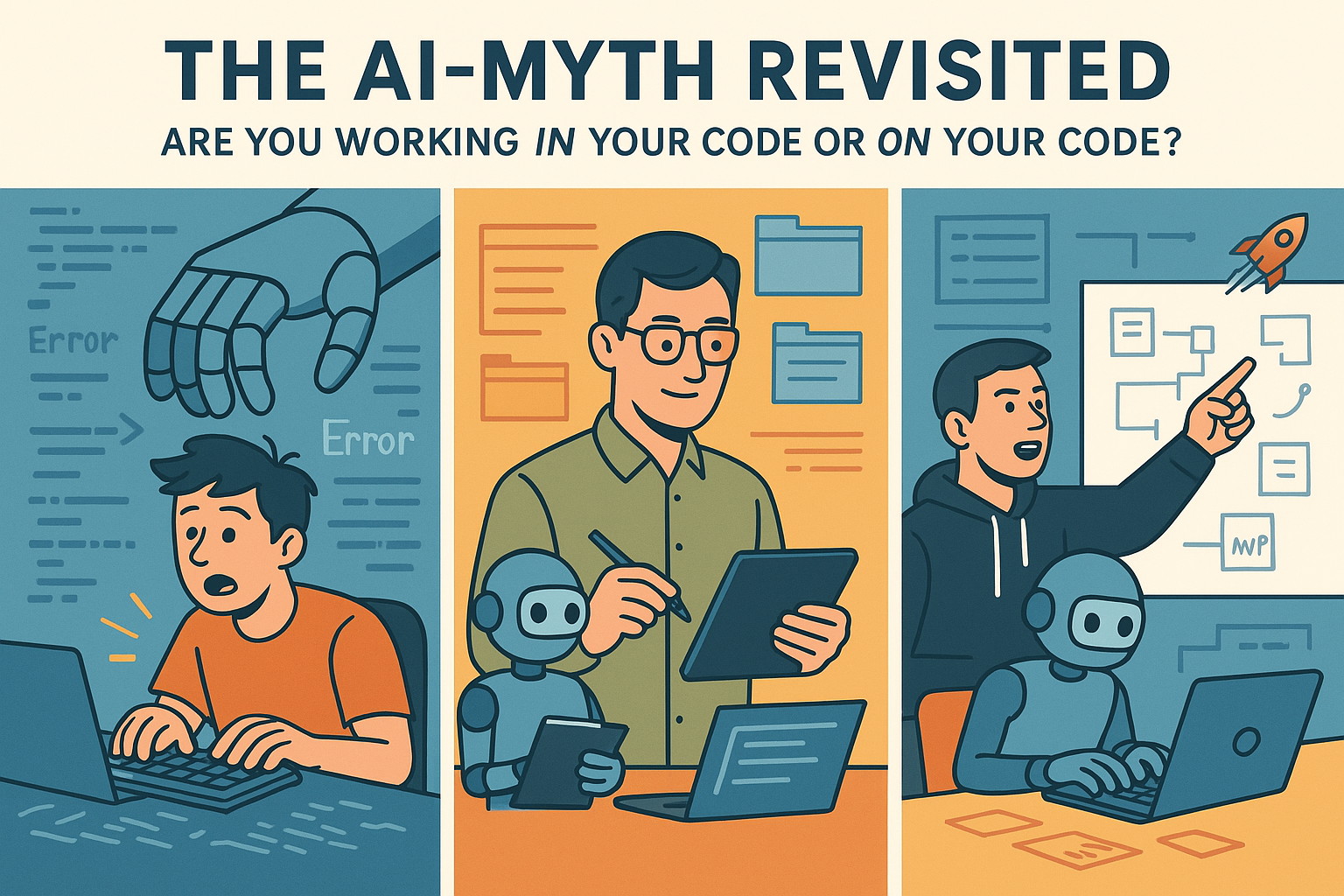 The AI-Myth Revisited: Why Most Developers Use LLMs Wrong
