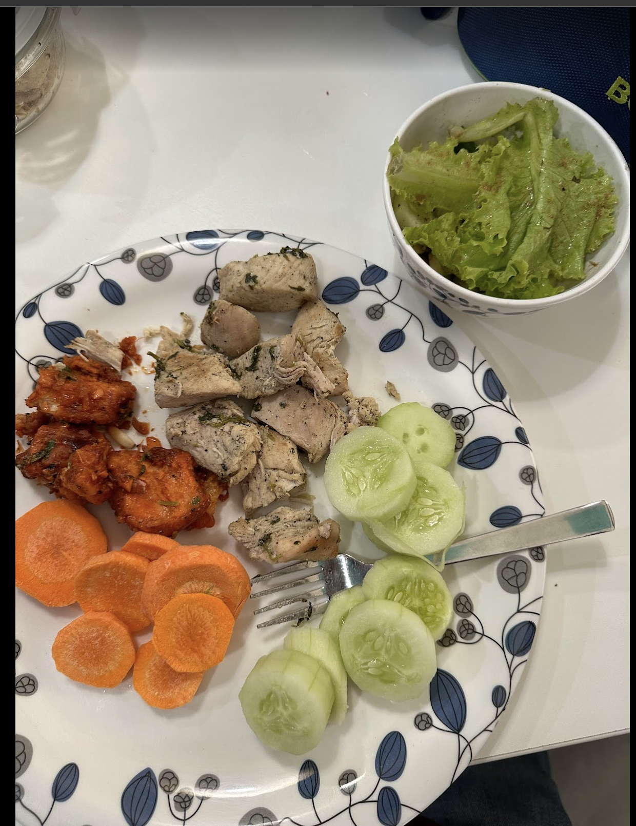 Sample meal tracking